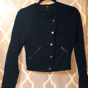 H&M crop jacket